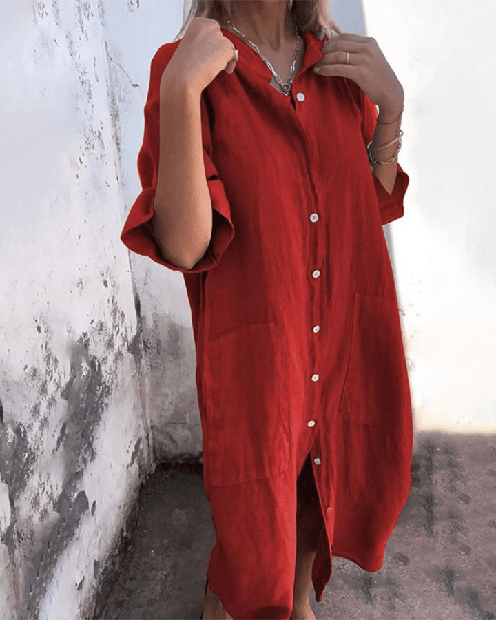 PHILIPPA | IBIZA STYLE SHIRT DRESS