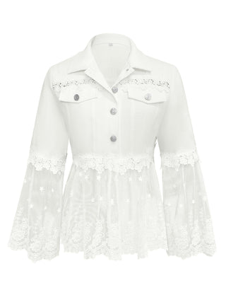 Sunnelace | Lace Panel Jacket